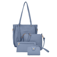 ISHOWTIENDA 4pcs Woman Bag Set Purse and Handbag | Josies Woman Shop