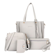 ISHOWTIENDA 4pcs Woman Bag Set Purse and Handbag | Josies Woman Shop