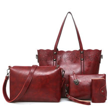 KULUOSIDI Brand Luxury 4pcs Purse And Handbag Composite Set | Josies Woman Shop