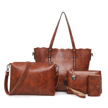 KULUOSIDI Brand Luxury 4pcs Purse And Handbag Composite Set | Josies Woman Shop