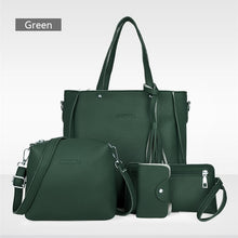 4PCS Handbag Set Women PU Leather Shoulder Bag for women | Josie Woman Shop